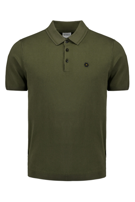 NO-EXCESS pullover short sleeve polo button s
